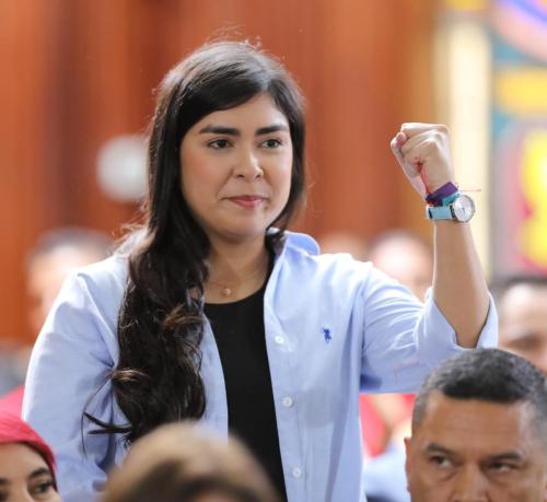 Grecia Colmenares Ministra de la Juventud