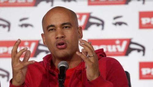 Héctor Rodríguez  Ministro de Educación y vicepresidente sectorial para el Socialismo Social y Territorial